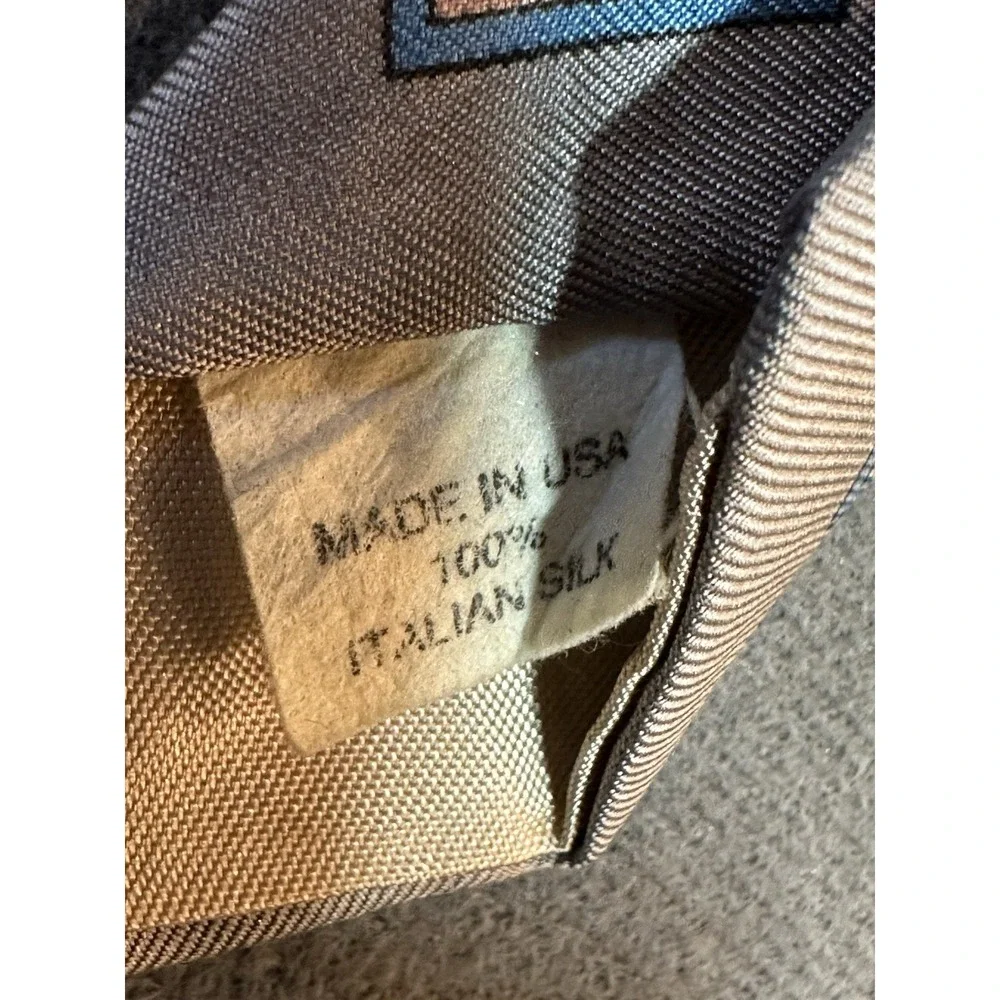 Vintage Don Loper Tie Mens Necktie Classic 100% Italian Silk 57